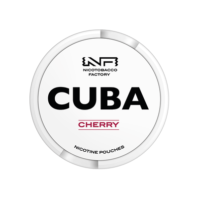 made by: CUBA price:£3.87 16mg CUBA White Nicotine Pouches - 25 Pouches next day delivery at Vape Street UK