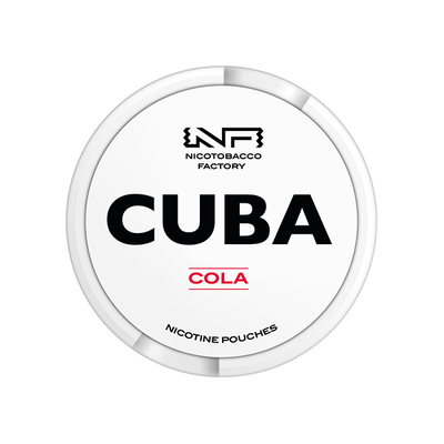 made by: CUBA price:£3.87 16mg CUBA White Nicotine Pouches - 25 Pouches next day delivery at Vape Street UK