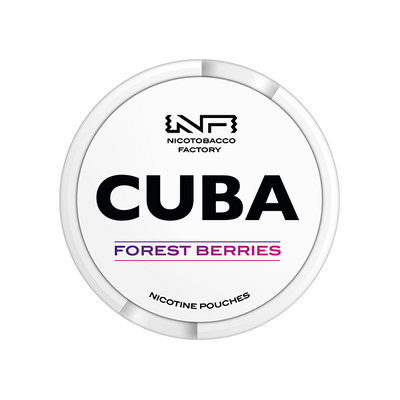 made by: CUBA price:£3.87 16mg CUBA White Nicotine Pouches - 25 Pouches next day delivery at Vape Street UK