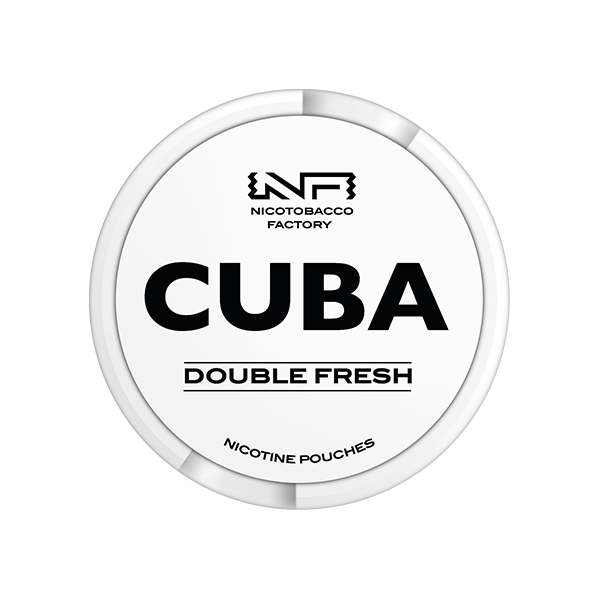 made by: CUBA price:£3.87 16mg CUBA White Nicotine Pouches - 25 Pouches next day delivery at Vape Street UK