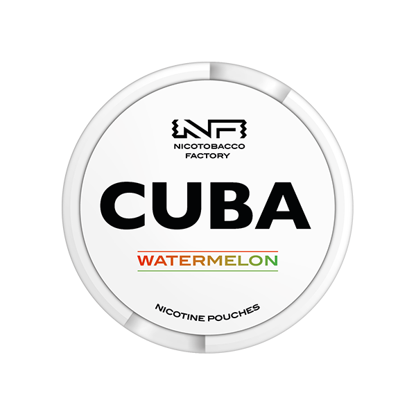 made by: CUBA price:£3.87 16mg CUBA White Nicotine Pouches - 25 Pouches next day delivery at Vape Street UK