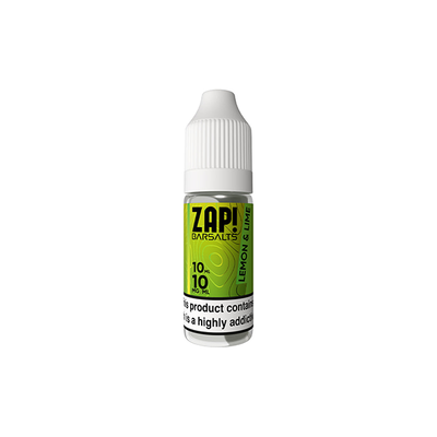 10mg ZAP! Bar Salts Nic Salt 10ml (50VG/50PG)