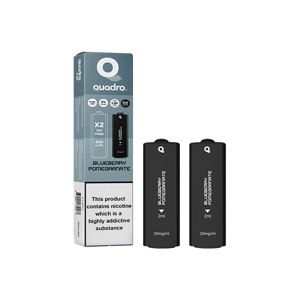 20mg Quadro 2.4k Replacement Pods - 2ml