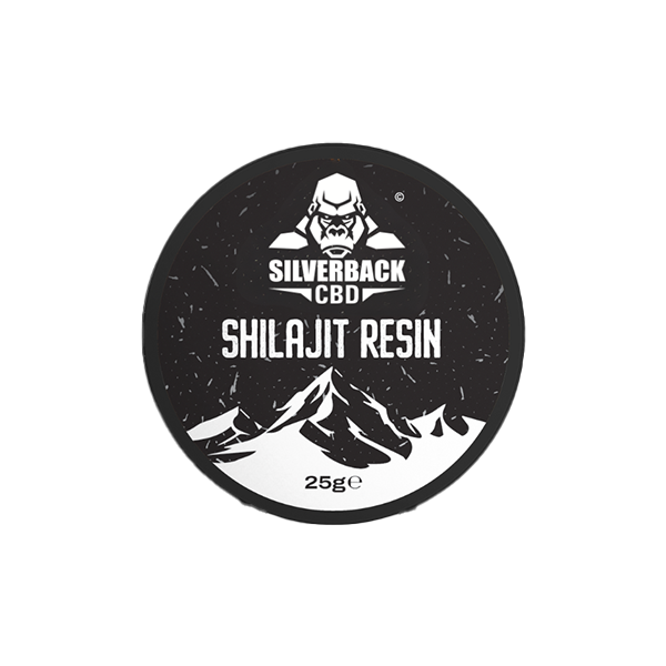 made by: Silverback CBD price:£31.50 Silverback CBD Shilajit Resin 25g next day delivery at Vape Street UK