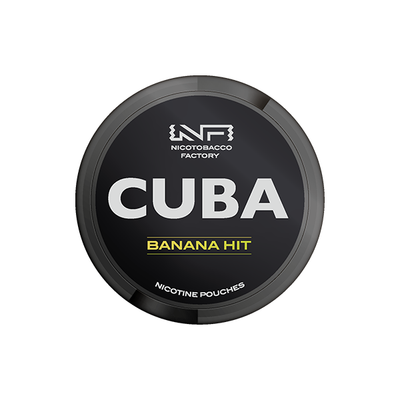 made by: CUBA price:£4.59 43mg CUBA Black Nicotine Pouches - 25 Pouches next day delivery at Vape Street UK