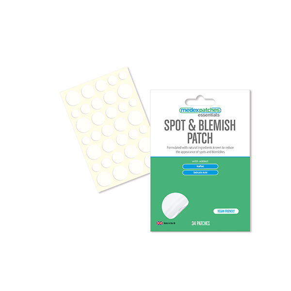 made by: Medex Essentials price:£5.13 Medex Essentials Spot & Blemish Patches - 34 Patches next day delivery at Vape Street UK