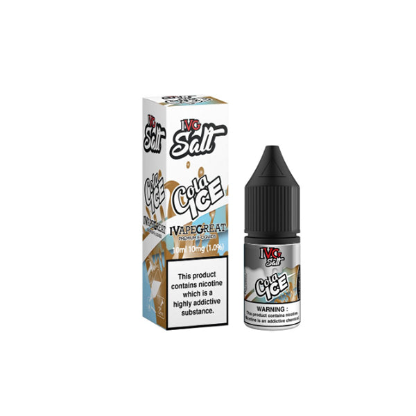 New! I VG Salt 10mg 10ml Nic Salt (50VG/50PG)