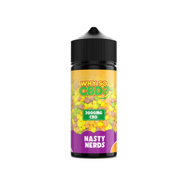 Why So CBD? 3000mg Full Spectrum CBD E-liquid 120ml