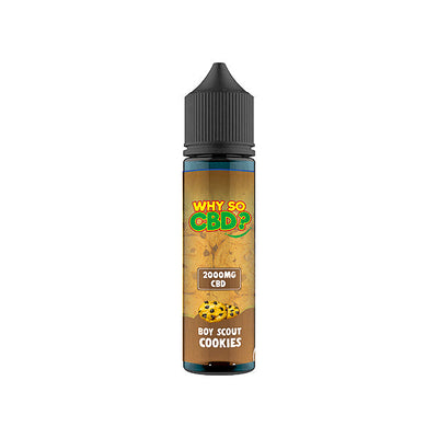 Why So CBD? 2000mg Full Spectrum CBD E-liquid 60ml