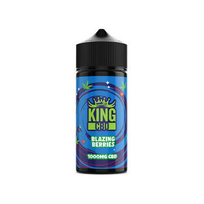 King CBD 1000mg CBD E-liquid 120ml (BUY 1 GET 1 FREE)