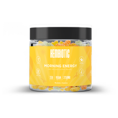 Hembiotic 2750mg Bulk CBD Gummy Bears - 550g