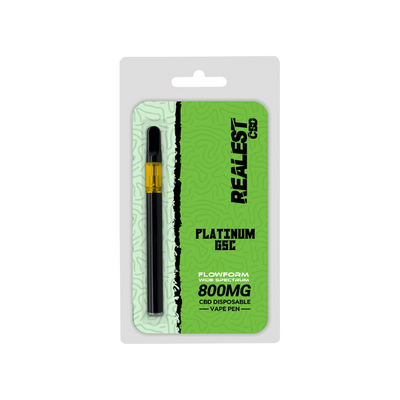 Realest CBD Bars 800mg CBD Disposable Vape Pen (BUY 1 GET 1 FREE)