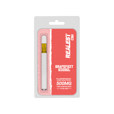 Realest CBG Bars 500mg CBG Disposable Vape Pen (BUY 1 GET 1 FREE)