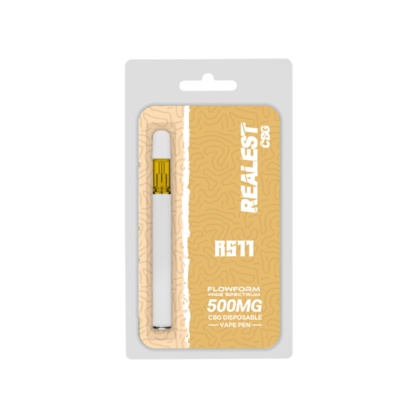 Realest CBG Bars 500mg CBG Disposable Vape Pen (BUY 1 GET 1 FREE)