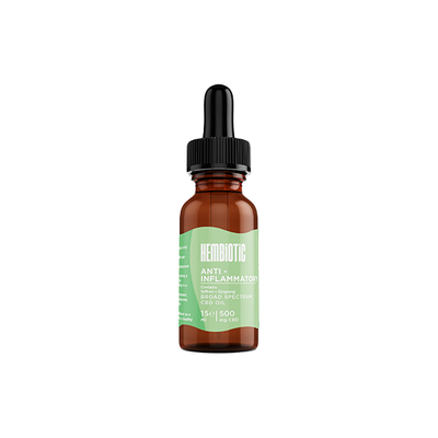 Hembiotic 500mg CBD Oil - 15ml