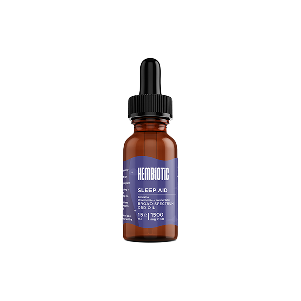 Hembiotic 1500mg CBD Oil - 15ml