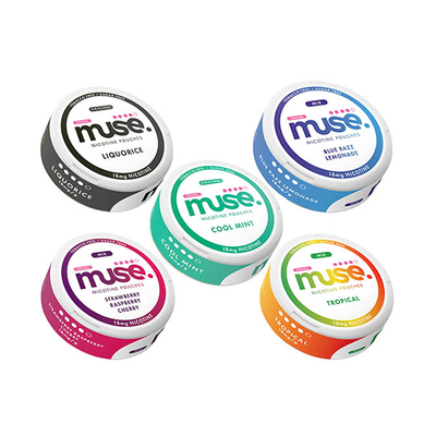 18mg Muse Nicotine Pouches - 20 Pouches