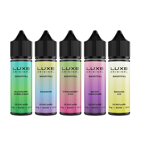 0mg LUXE 50ml Shortfill (50VG/50PG)