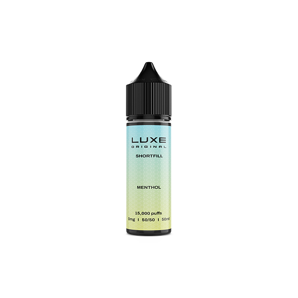 0mg LUXE 50ml Shortfill (50VG/50PG) - 5 Pack