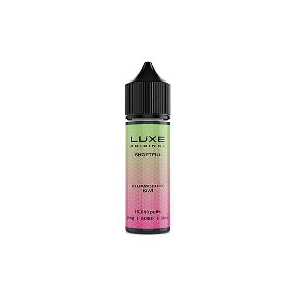 0mg LUXE 50ml Shortfill (50VG/50PG) - 5 Pack