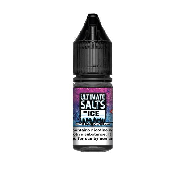 made by: Ultimate Puff price:£3.99 10mg Ultimate Puff Salts On Ice 10ml Flavoured Nic Salts (50VG/50PG) next day delivery at Vape Street UK