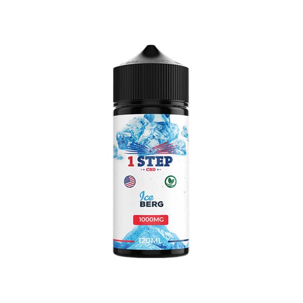 made by: 1 Step CBD price:£23.90 1 Step CBD 1000mg CBD E-liquid 120ml next day delivery at Vape Street UK