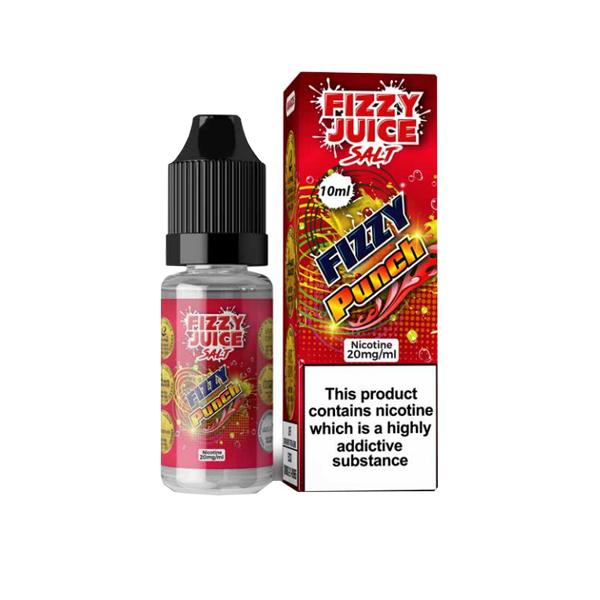 made by: Fizzy Juice price:£3.99 20mg Fizzy Juice 10ml Nic Salts (50VG/50PG) next day delivery at Vape Street UK