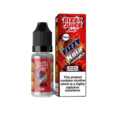 made by: Fizzy Juice price:£3.99 20mg Fizzy Juice 10ml Nic Salts (50VG/50PG) next day delivery at Vape Street UK