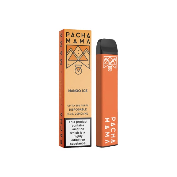 made by: Pachamama price:£4.25 20mg Pacha Mama Disposable Vape Device 600 Puffs next day delivery at Vape Street UK