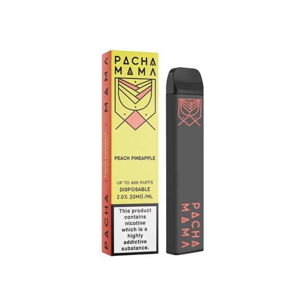 made by: Pachamama price:£4.25 20mg Pacha Mama Disposable Vape Device 600 Puffs next day delivery at Vape Street UK