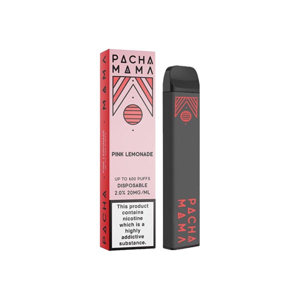 made by: Pachamama price:£4.25 20mg Pacha Mama Disposable Vape Device 600 Puffs next day delivery at Vape Street UK