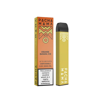 made by: Pachamama price:£4.25 20mg Pacha Mama Disposable Vape Device 600 Puffs next day delivery at Vape Street UK