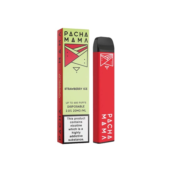 made by: Pachamama price:£4.25 20mg Pacha Mama Disposable Vape Device 600 Puffs next day delivery at Vape Street UK