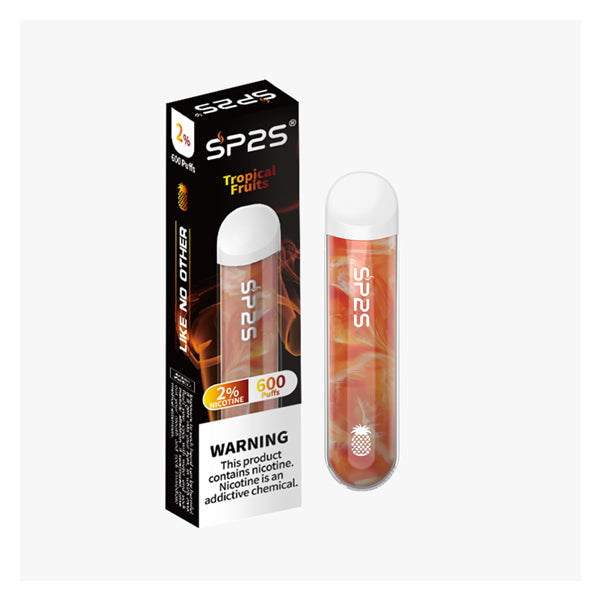 made by: SP2S price:£3.78 20mg SP2S Disposable Vape Device 600 Puffs next day delivery at Vape Street UK