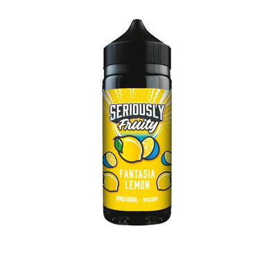 made by: Seriously Fruity price:£5.32 Seriously Fruity 100ml Shortfill 0mg (70VG/30PG) next day delivery at Vape Street UK