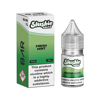 made by: Slushie price:£3.99 10mg Bar By Slushie 10ml Nic Salts (50VG/50PG) next day delivery at Vape Street UK