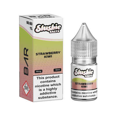 made by: Slushie price:£3.99 10mg Bar By Slushie 10ml Nic Salts (50VG/50PG) next day delivery at Vape Street UK