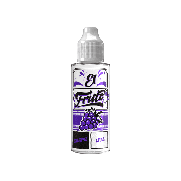 made by: El Fruto price:£12.50 El Fruto 100ml Shortfill 0mg (70VG/30PG) next day delivery at Vape Street UK