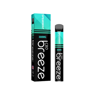 made by: CBD Breeze price:£8.46 CBD Breeze Bar 300mg CBD Disposable Vape Device 600 Puffs next day delivery at Vape Street UK