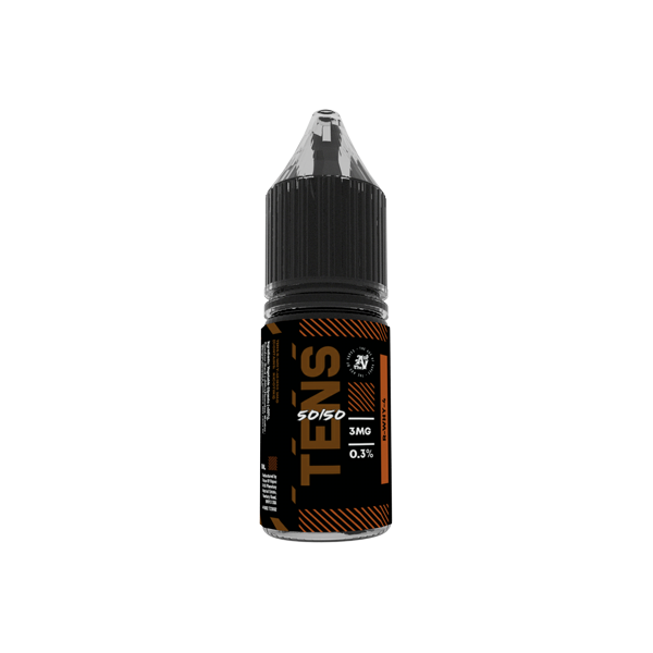 made by: Tens price:£19.00 18mg Tens 50/50 10ml (50VG/50PG) - Pack Of 10 next day delivery at Vape Street UK