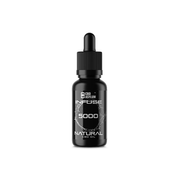 made by: CBD Asylum price:£66.20 CBD Asylum Infuse 5000mg CBD Natural Oil - 30ml (BUY 1 GET 2 FREE) next day delivery at Vape Street UK