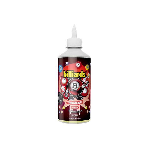 made by: Billiards price:£17.90 Billiards XL 500ml Shortfill (70VG/30PG) next day delivery at Vape Street UK