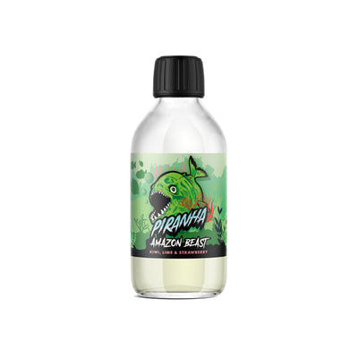 made by: Piranha price:£16.00 Piranha 200ml Shortfill 0mg (80VG/20PG) next day delivery at Vape Street UK