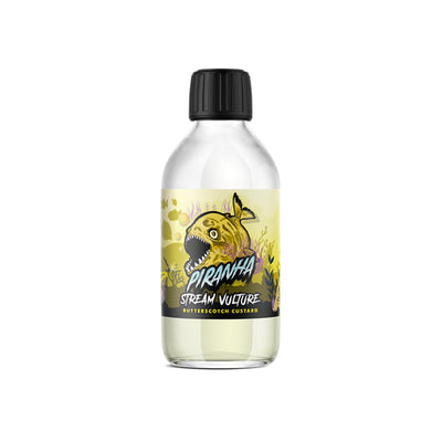 made by: Piranha price:£16.00 Piranha 200ml Shortfill 0mg (80VG/20PG) next day delivery at Vape Street UK