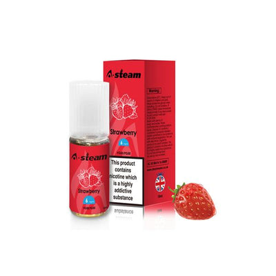 made by: A Steam price:£1.73 A-Steam Fruit Flavours 18MG 10ML (50VG/50PG) next day delivery at Vape Street UK