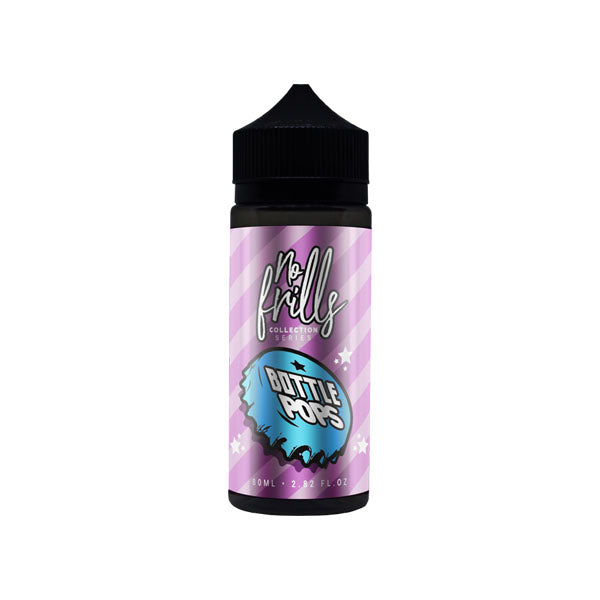 made by: No Frills price:£7.90 No Frills Collection Bottle Pops 80ml Shortfill 0mg (80VG/20PG) next day delivery at Vape Street UK