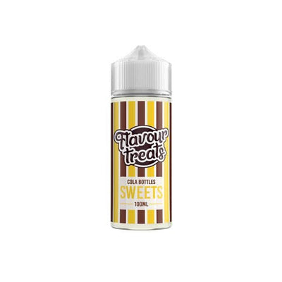 made by: Ohm Boy price:£12.50 Flavour Treats Sweets by Ohm Boy 100ml Shortfill 0mg (70VG/30PG) next day delivery at Vape Street UK