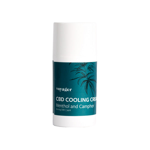 made by: Voyager price:£33.93 Voyager 800mg CBD Cooling Cream - 74ml next day delivery at Vape Street UK