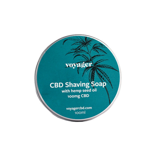 made by: Voyager price:£16.97 Voyager 100mg CBD Shaving Soap - 100ml next day delivery at Vape Street UK