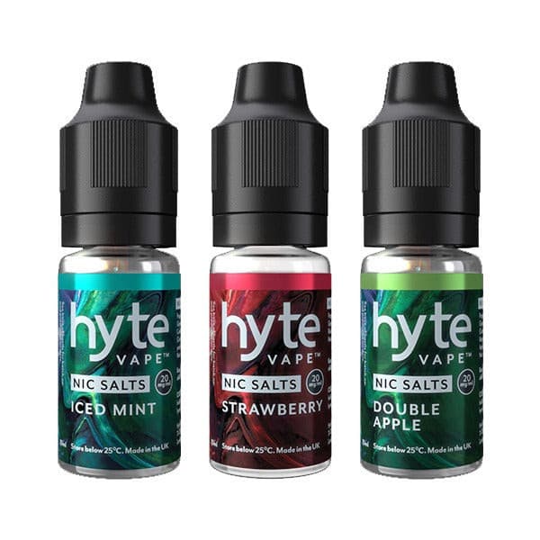 made by: Hyte Vape price:£3.99 20mg Hyte Vape 10ml Nic Salts (50VG/50PG) next day delivery at Vape Street UK